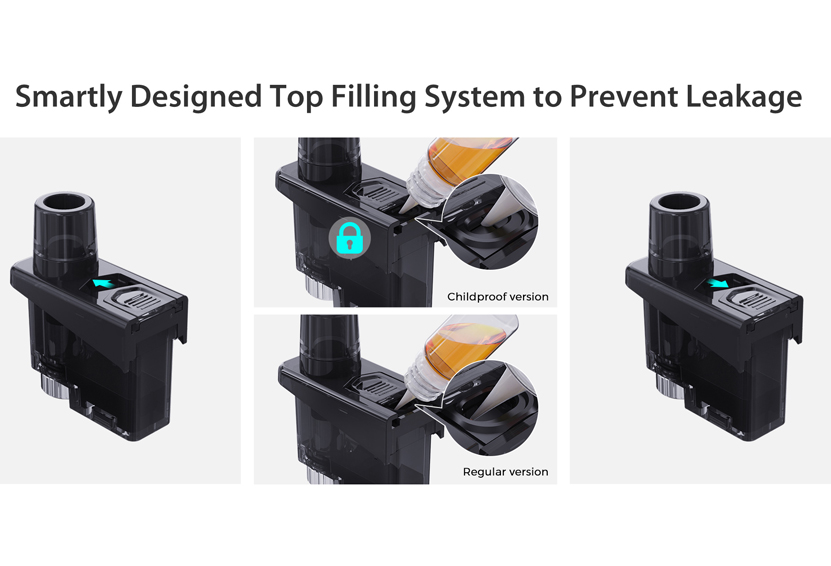 Wismec Preva Standard Cartridge Top Filling System

