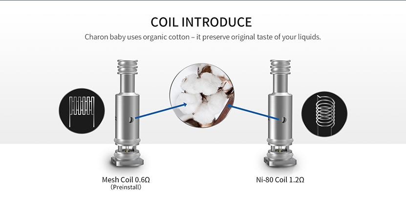 Charon Baby Pod Kit Coil Introduction