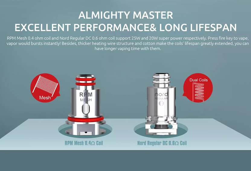 SMOK Fetch Mini Empty Pod Cartridge Coil Advantage 1