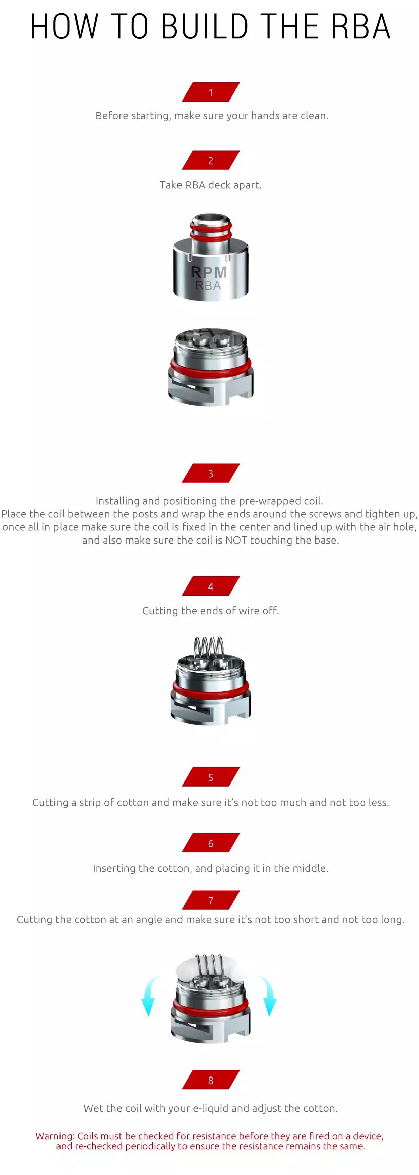SMOK Fetch Mini Empty Pod Cartridge RBA Building