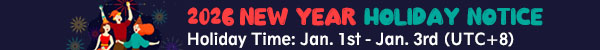 Sourcemore 2026 New Year Holiday Notice
