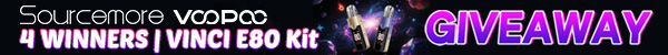 Sourcemore X VOOPOO Vinci E80 Kit Giveaway
