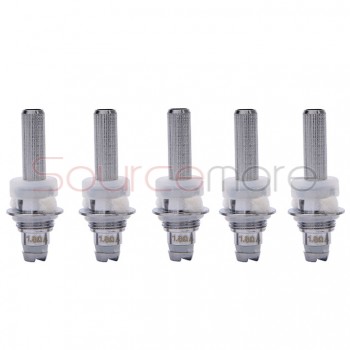 Kanger Single Replacement Coil MT32 SOCC Organic Cotton Coil 5pcs-1.8ohm