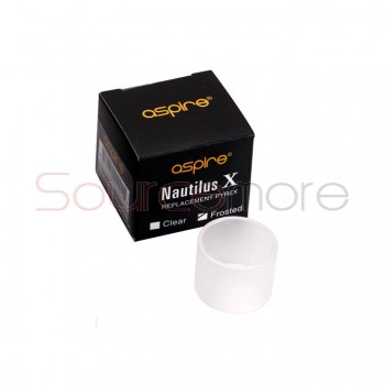 Aspire Replacement Pyrex Glass Tube for Nautilus X Tank -Frosted