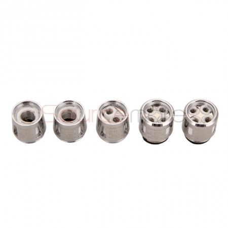 SMOK TFV8 V8 Baby Beast Replacement Coils - Packs Of 5 (X4 - 0.15 Ohm - Quad Coils