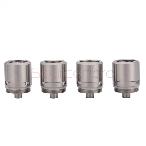 Youde Replacement RBA Coil Head for Zephyrus Tank with Quad Post Deck 4pcs-Stainless Steel