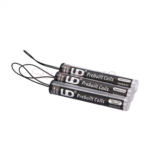 Youde UD Kanthal A1 Prebuilt Coil Shot Packing 10pcs-26GA ID2.5*0.5 ohm