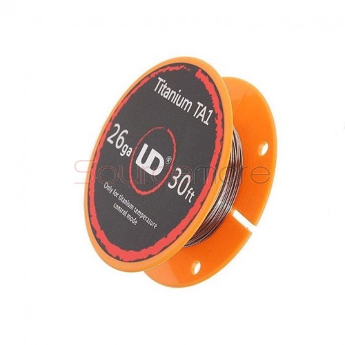 Youde UD Titanium TA1 Wire TC Heating Wire 30ft/Roll-26GA(0.4mm)