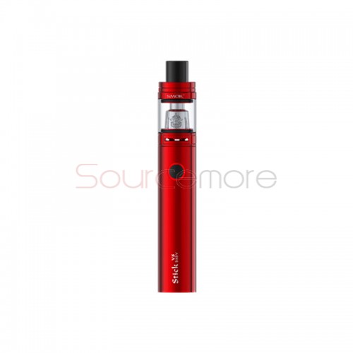 Smok Stick V8 Baby Vape Pen Kit With Tfv8 Baby Tank 2000mah 3ml Red
