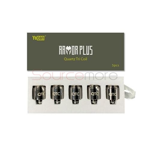 Yocan Armor Plus QTC Quartz Tri Coil 5pcs