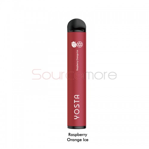 Yosta Mega Disposable Kit Raspberry Orange lce 10pcs