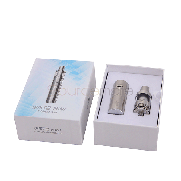 Eleaf iJust 2 Mini 1100mah with 2ml Capacity Starter Kit - Silver