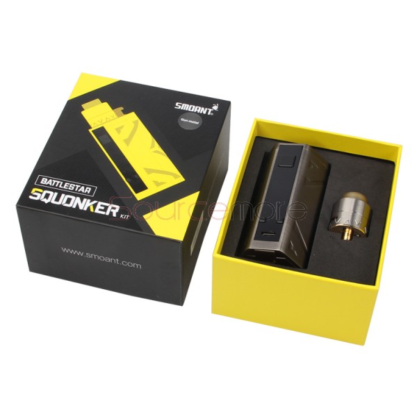 Smoant Battlestar Squonker Kit - Gunmetal