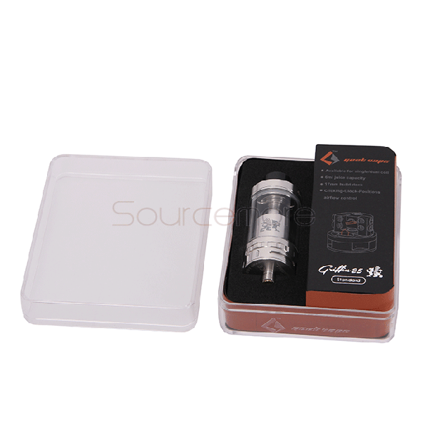 Geek Vape Griffin 25 6.2ml Standard Version Tank - Stainless Steel