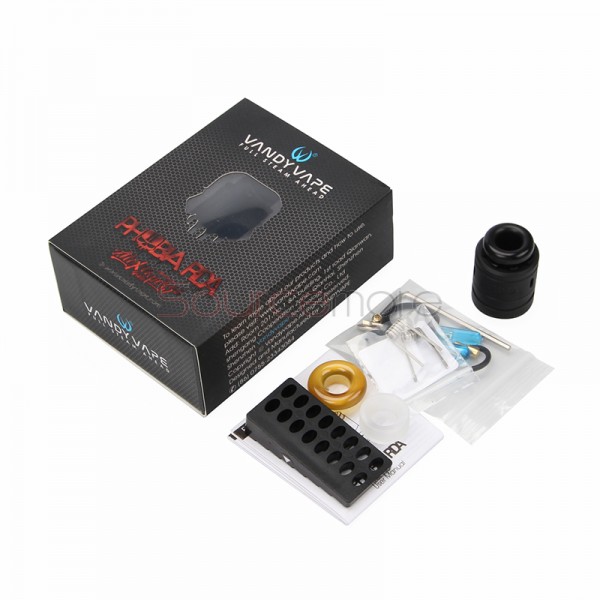 Vandy Vape Phobia V2 RDA Atomizer 1ml - Matte Black