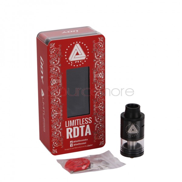 IJOY Limitless Drip & Tank 2 in 1 for Hybrid RDTA - Black