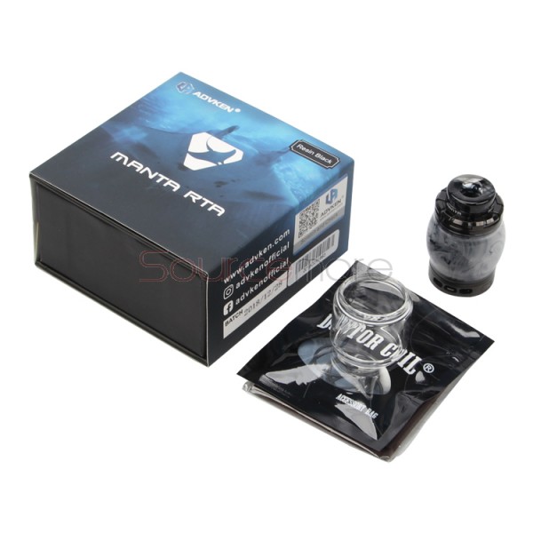 Advken Manta RTA Resin Version 4.5ml - Resin Black