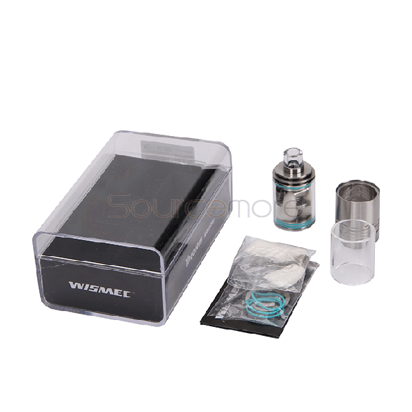 Wismec Theorem RTA Rebuildable Tank Atomizer -Silver