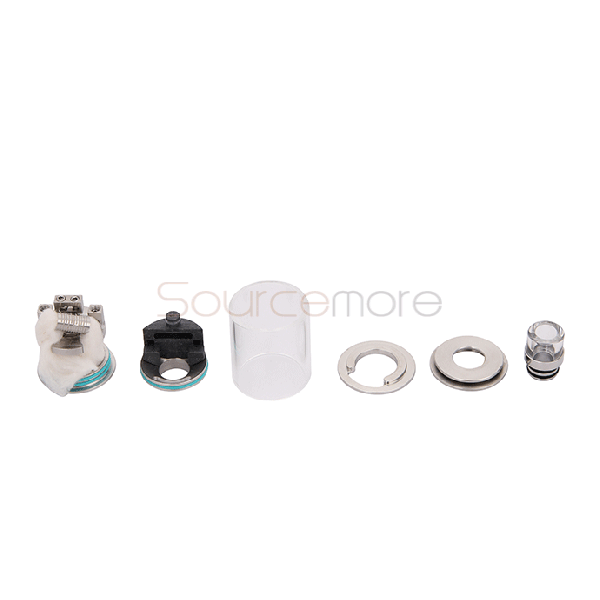 Wismec Theorem RTA Rebuildable Tank Atomizer -Silver