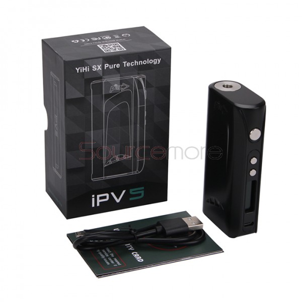 Pioneer4You IPV5 TC 200W  Box Mod SX330 200 Chipset Dual18650 Battery Cell Upgradeable Firmware-Black