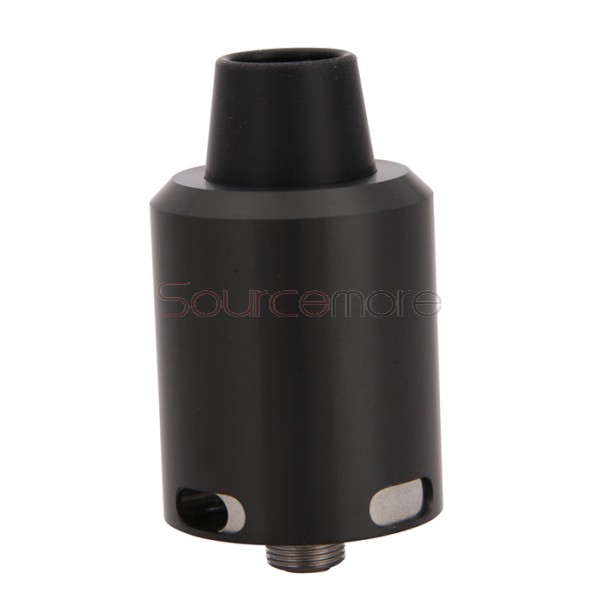 Geek Vape Tsunami 24 RDA Atomizer Velocity Style Deck Adjustable Airflow Control 24mm Diameter Rebuildable Dripping Atomizer- Black