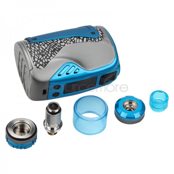 Wismec Reuleaux Tinker 300W Kit with Column Tank - Blue