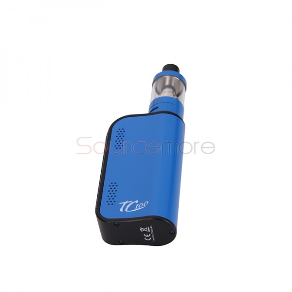 Innokin CoolFire IV TC100W with  iSub V 3.0ml Kit 3300mah Capacity Support Ti/Ni/SS in TC Mode-Blue