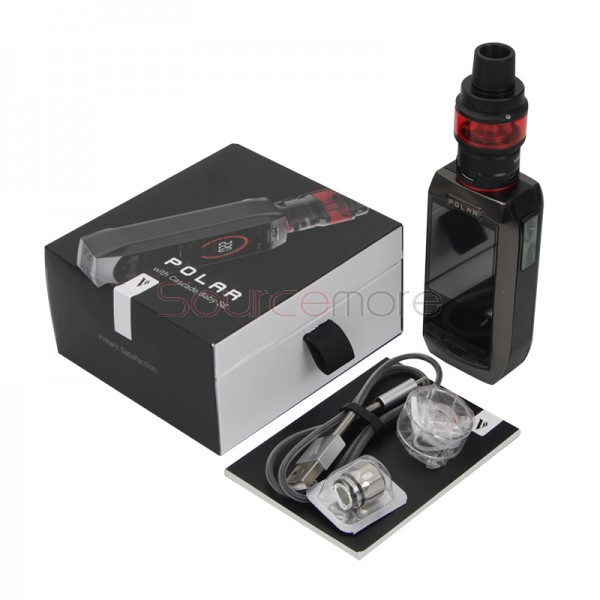 Vaporesso Polar with Cascade Baby SE Kit with 6.5ml Capacity - Metallic Grey