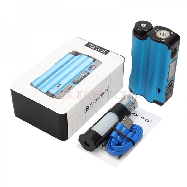 DOVPO Topside 90W Squonk Mod - Blue