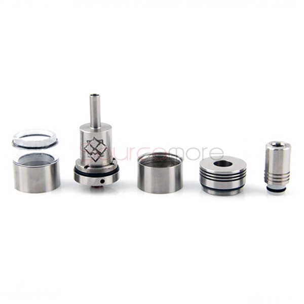 6.0ml chid V4 RTA Rebuildable Tank Atomizer Quad Posts 2.2mm Airflow Holes-Stainless Steel