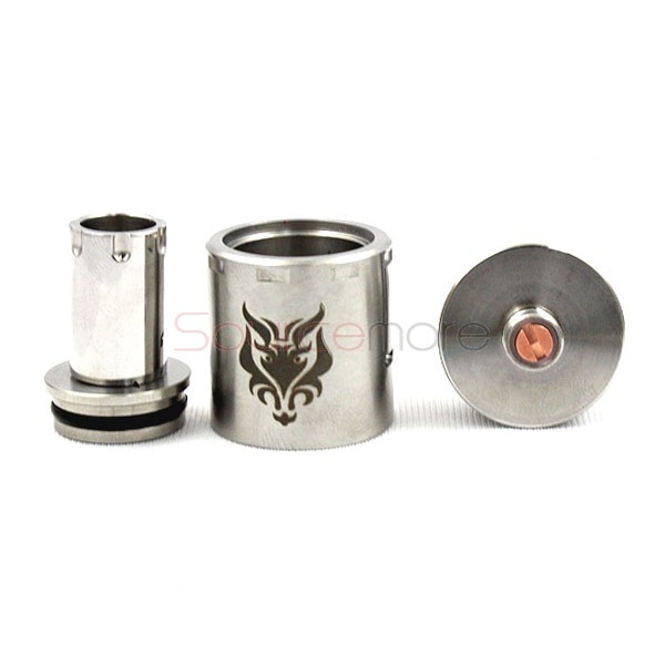 Kylin RDA Rebuildable Dripping Atomizer with Tri-Post 510 Connection-Stainless Steel 