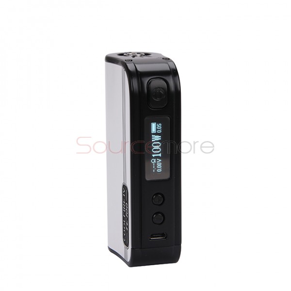 Innokin CoolFire IV TC100W with  iSub V 3.0ml Kit 3300mah Capacity Support Ti/Ni/SS in TC Mode-White