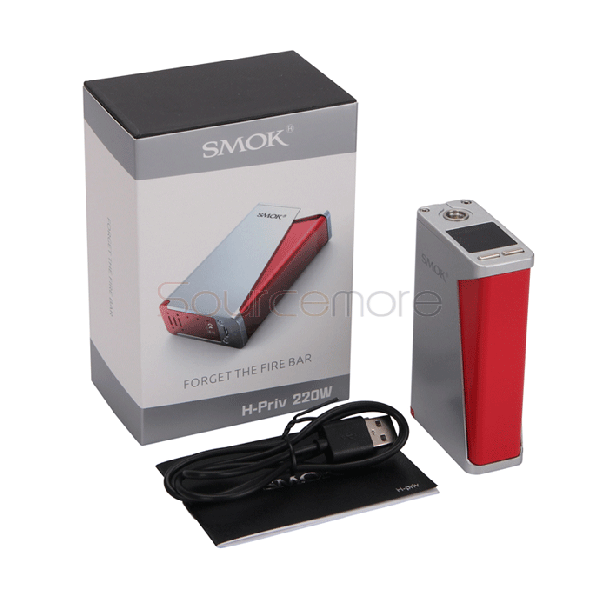 SMOK H-PRIV 220W TC Mod - Silver