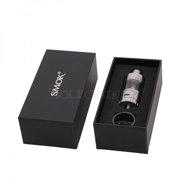 Smok TF-RDTA Side Airflow Slots Direct-to-coil Design 5ml Rebuildable Tank Atomizer with 16mm S2 Deck-Silver