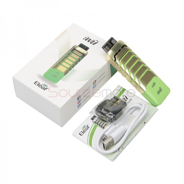 Eleaf iWũ 15W Pod Starter Kit - Gold Green