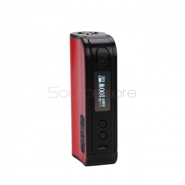 Innokin CoolFire IV TC100W with  iSub V 3.0ml Kit 3300mah Capacity Support Ti/Ni/SS in TC Mode-Red