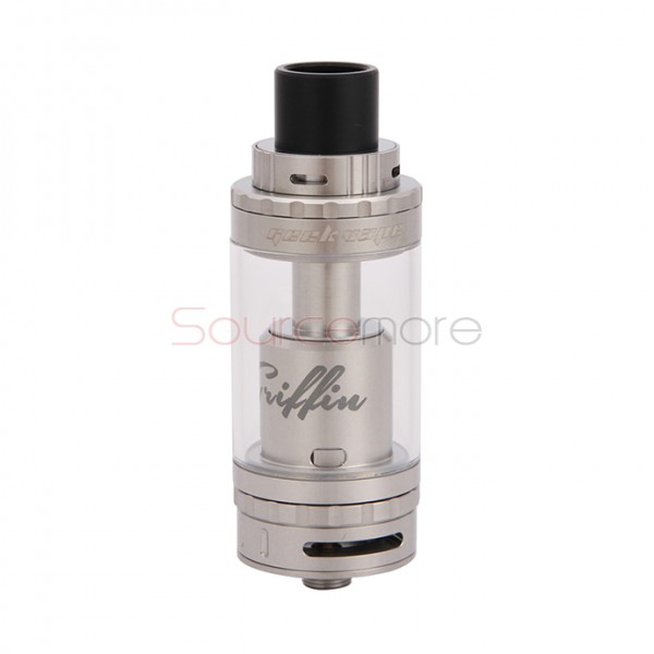 Geekvape Griffin 25 RTA 6ml Top Airflow Version Tank with Travel-to-the-coil Structure-Stainless Steel