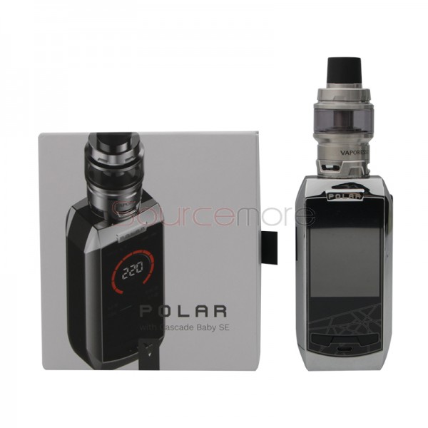 Vaporesso Polar with Cascade Baby SE Kit with 6.5ml Capacity - Silver