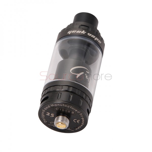 Geekvape Griffin 25 RTA 6ml Top Airflow Version Tank with Travel-to-the-coil Structure-Black