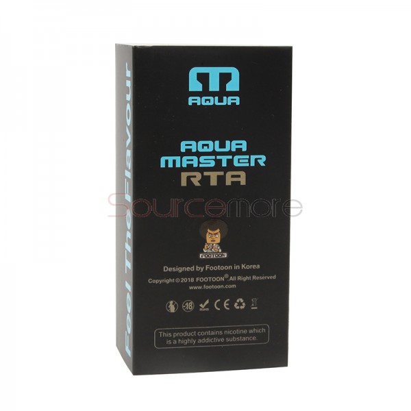 Footoon Aqua Master RTA 2.6ml - Stainless Steel