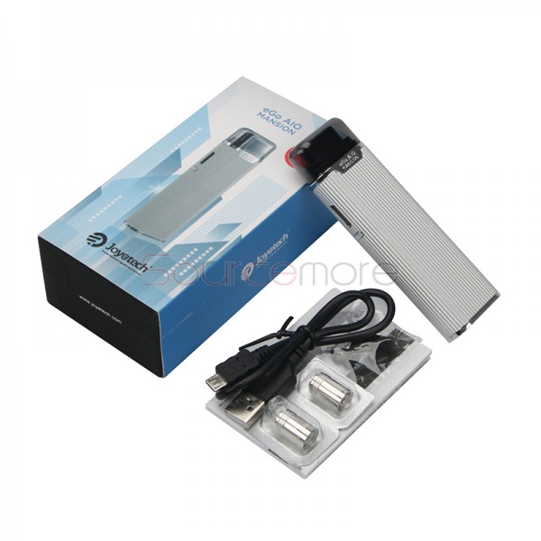 Joyetech eGo AIO Mansion Pod System Starter Kit 1300mAh - Silver
