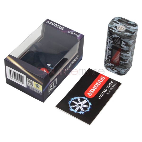 asMODus Lustro 200W Mod - Camo White
