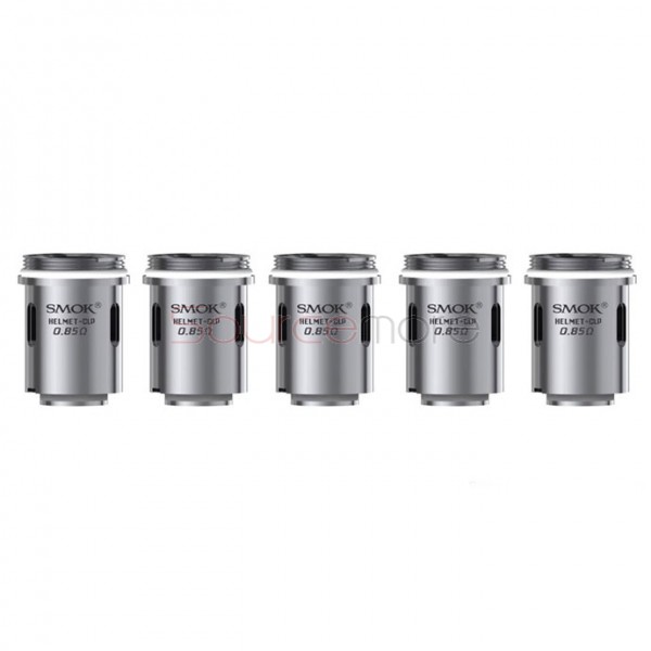 Smok Helmet-CLP Single Coil Replacement Coil Head for Helmet Tank 5pcs- 0.85ohm