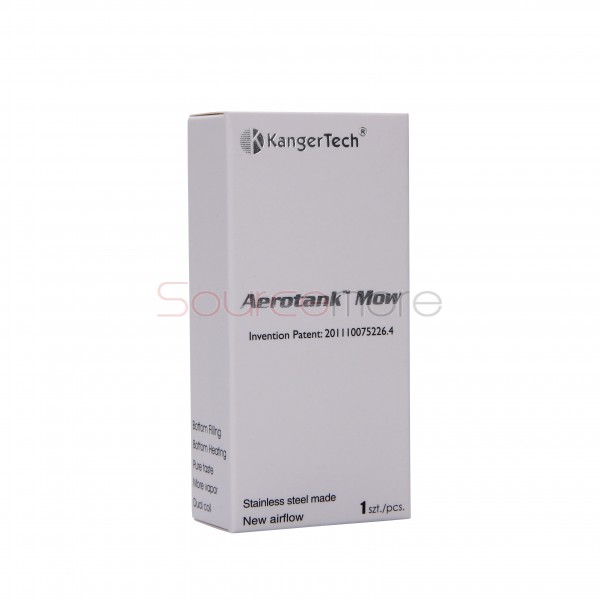 Kanger Aerotank MOW Atomizer with 1.8ml Capacity - Silver