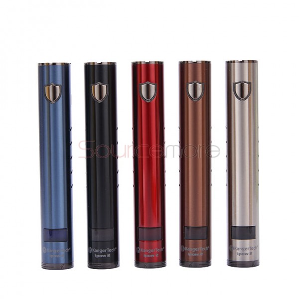 Kanger IPOW 2 Variable Wattage Battery 1600mAh with Temp Control Protection-Stainless Steel 