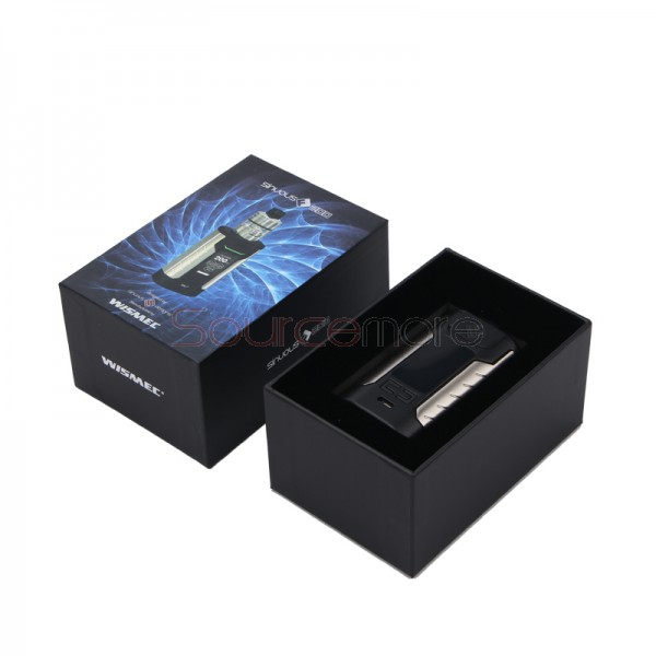 Wismec Sinuous FJ200 Kit with Divider Atomizer - Black
