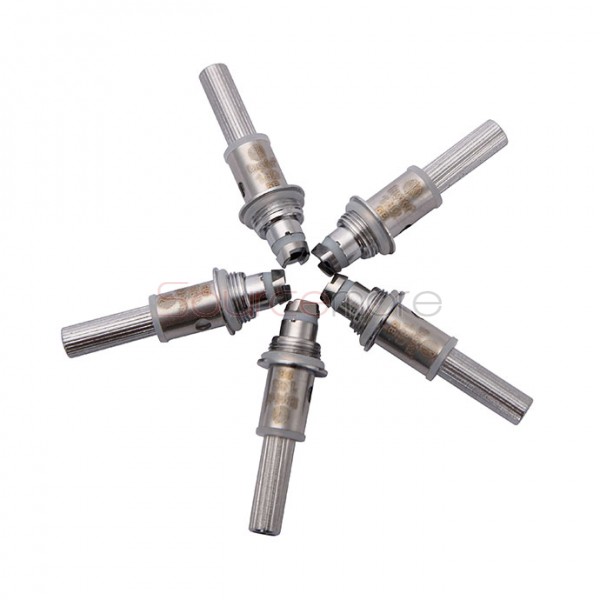 Kanger Dual Coil Replacement Coil VOCC Organic Cotton Coil 5pcs-1.8ohm