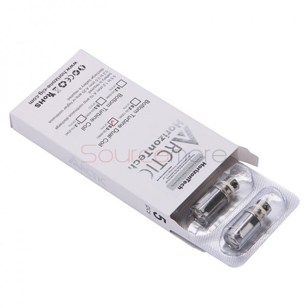 Original Horizon  Arctic BTDC Replacement Sub-ohm Coils 5pcs-0.5ohm