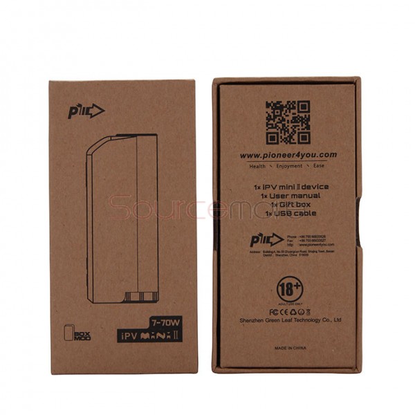 Pioneer4you iPV Mini II 70W Box Mod - Silver
