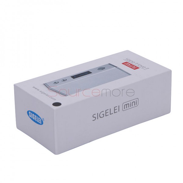 Sigelei Mini 30W Variable Voltage / Variable Wattage Box Mod - silver